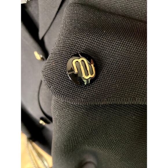 NEW Maje Russ Belted Woven Mini Dress size 40 - Large - Picture 6 of 8